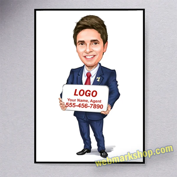 insurance-agent-custom-caricature-cartoon-character-state-farm-template-sf5086