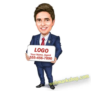 insurance-agent-custom-caricature-cartoon-character-state-farm-template-sf5086