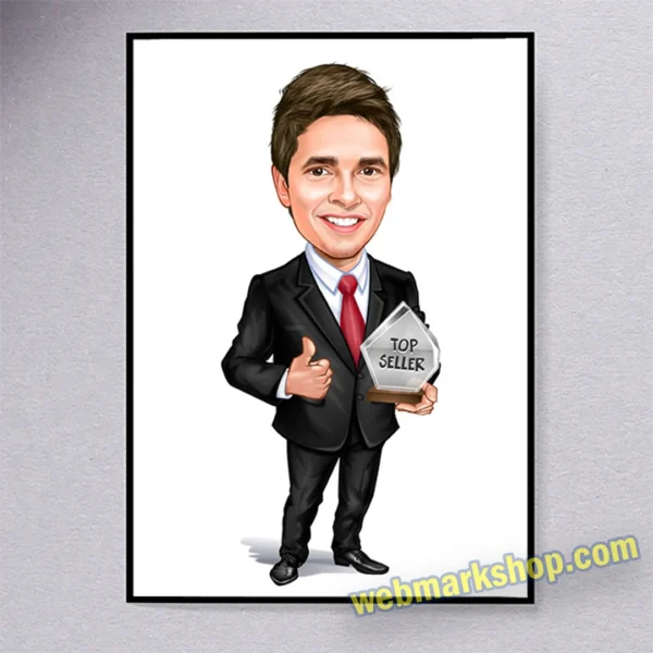 insurance-agent-custom-caricature-cartoon-character-state-farm-template-sf5087