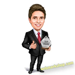 insurance-agent-custom-caricature-cartoon-character-state-farm-template-sf5087