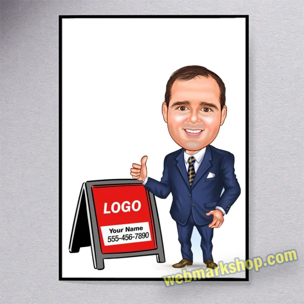 insurance-caricature-cartoon-character-state-farm-template-sf5090