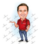 Insurance Caricature Cartoon Character-State Farm-Template #SF5091