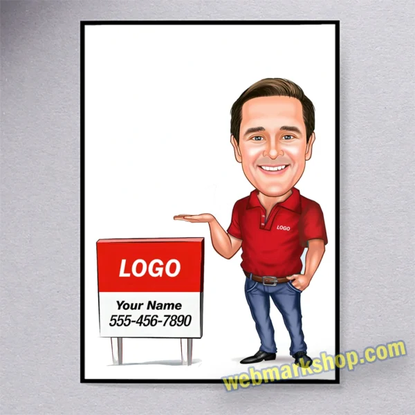 insurance-caricature-cartoon-character-state-farm-template-sf5091
