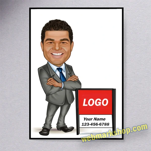 insurance-caricature-cartoon-character-state-farm-template-sf5093
