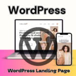 Web design Simple professional wordpress landing page, with Contact form up to 7 sections for your business