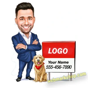 with-dog-insurance-caricature-cartoon-character-state-farm-template-sf5094