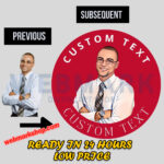 Instagram, Facebook, Tik Tok, Social Media Profile Social Picture, Cartoon Selfie, Illustration, Cartoon Logo, Digital Gift, Custom Avatar - Template PPA50084
