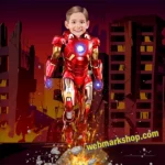 Christmas Day Gift, Custom Iron Man Portrait Caricature Gift, Personalized Iron Man Cartoon Gift, Superhero Portrait Gift, New Year Gift, Digital Download -Template #SUH800513