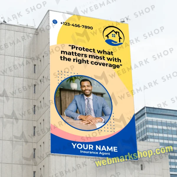 billboard Instagram Facebook Post pack design pack S Insurance graphics social media post design billboard